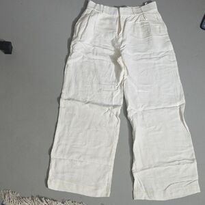 Zara Women's Cream Chinos